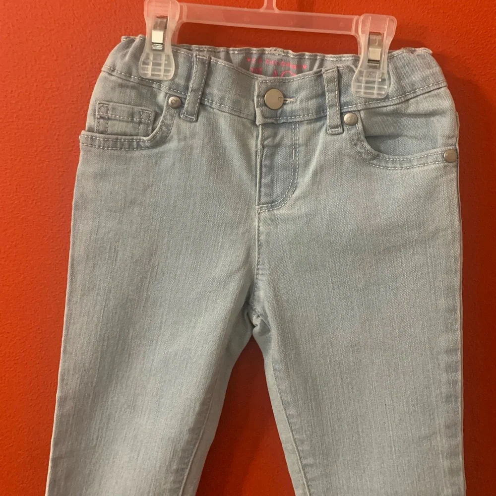 The Children's Place Light Blue Skinny Jeans Baby Girl 4T